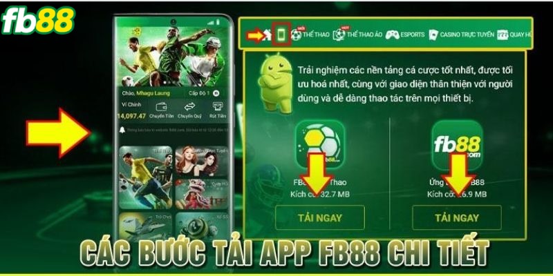 Hướng dẫn cách thức tải app FB88 chuẩn xác với vài bước