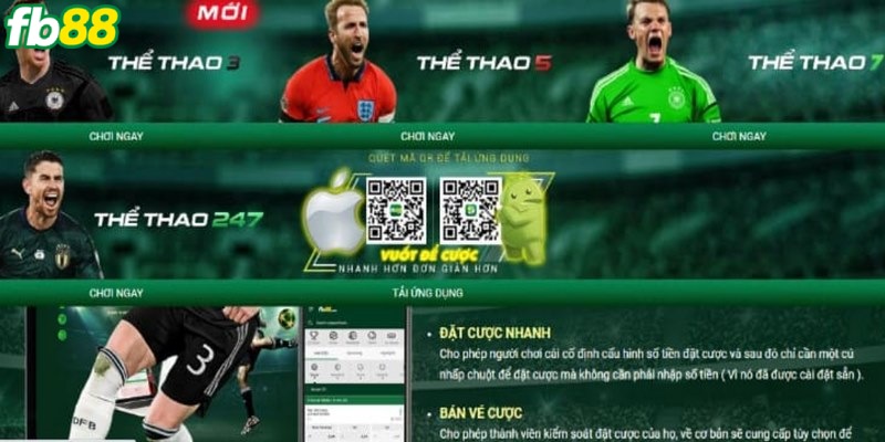 Thể thao FB88 được mệnh danh là điểm đến thu hút người chơi