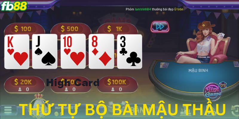 Bộ bài mậu thầu trong poker