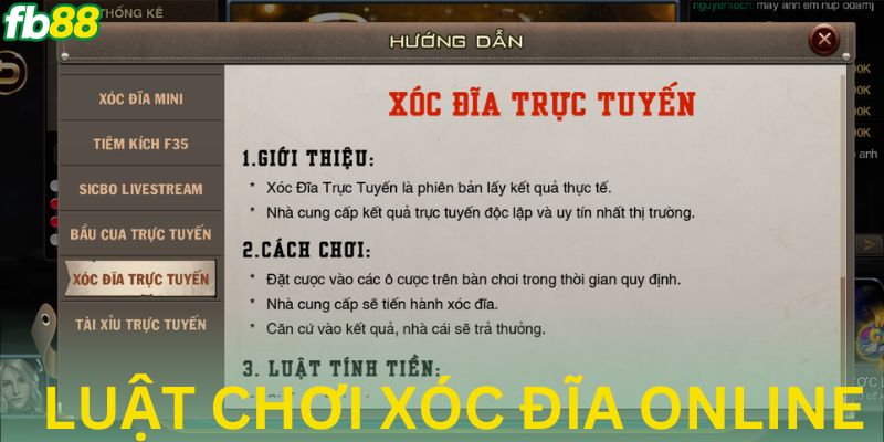 Giới thiệu luật chơi xóc đĩa cho người mới tìm hiểu
