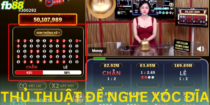 Những thủ thuật để nghe vị trong xóc đĩa hiệu quả.