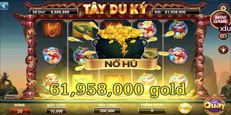 Giao diện nổ hũ tây du thần khí đẹp mắt